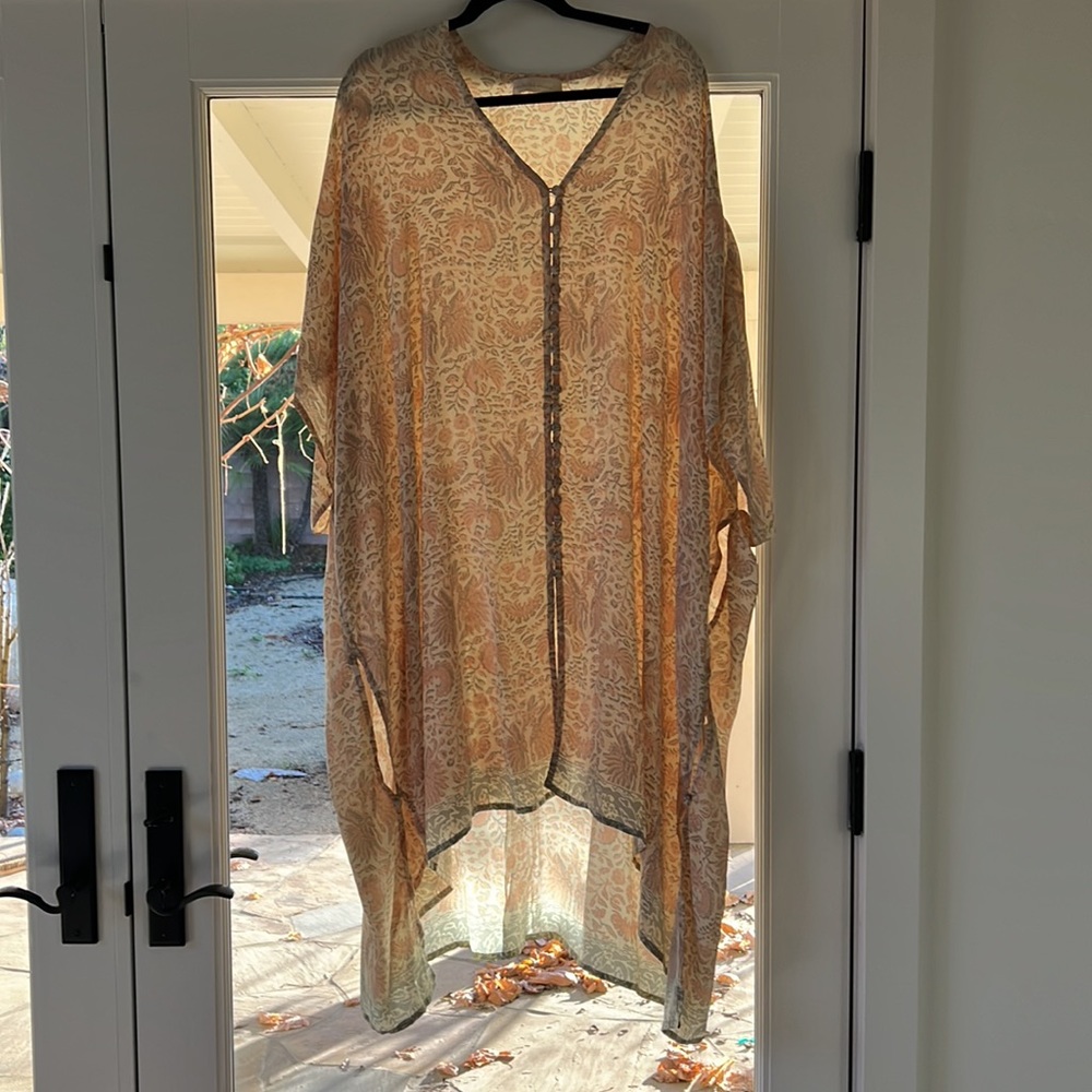 Natalie Martin Olivia Caftan CRETE SHELL COLOR ONE SIZE